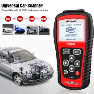 KONNWEI KW808 Scanner OBD2 Diagnostic Tool for Engine Fault Codes