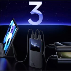 JOYROOM 10000mAh PowerBank – Fast charging portable battery with 22.5W output and Type-C/USB ports