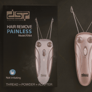 DSP 70164 threading hair remover for women featuring safe, painless facial and body hair removal.