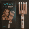 VGR V-794 Professional Automatic Hair Curler with ceramic coating, rotating barrel, LED temperature control, and fast heating for salon-quality styling.