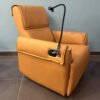 Modern Recliner Chair with Cushioned Back and Armrests