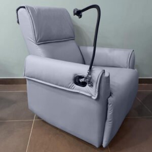 Modern Recliner Chair with Cushioned Back and Armrests