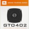 4-inch GTO402 Coaxial Car Speakers for clear sound and deep bass