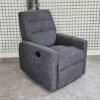 Modern Recliner Chair with Cushioned Back and Armrests