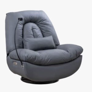 Modern Recliner Chair with Cushioned Back and Armrests
