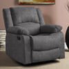 Modern Recliner Chair with Cushioned Back and Armrests