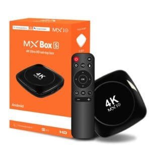 Android 14.0 TV Box 4K Smart Streaming Device with Amlogic S905 Processor