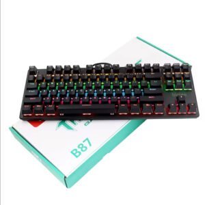 BIOJEE Mechanical Keyboard B87 RGB – 87-key waterproof RGB keyboard with delivery in Lebanon and Syria