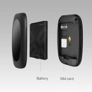 TP-Link 4G LTE M7000 – Portable WiFi Hotspot Router with 2000mAh battery, 150Mbps speed, and support for up to 10 devices.