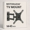 MOTORAZOR TV Mount 14–42 Inch – Adjustable Wall Bracket for Flat and Curved TVs with delivery in Lebanon and Syria