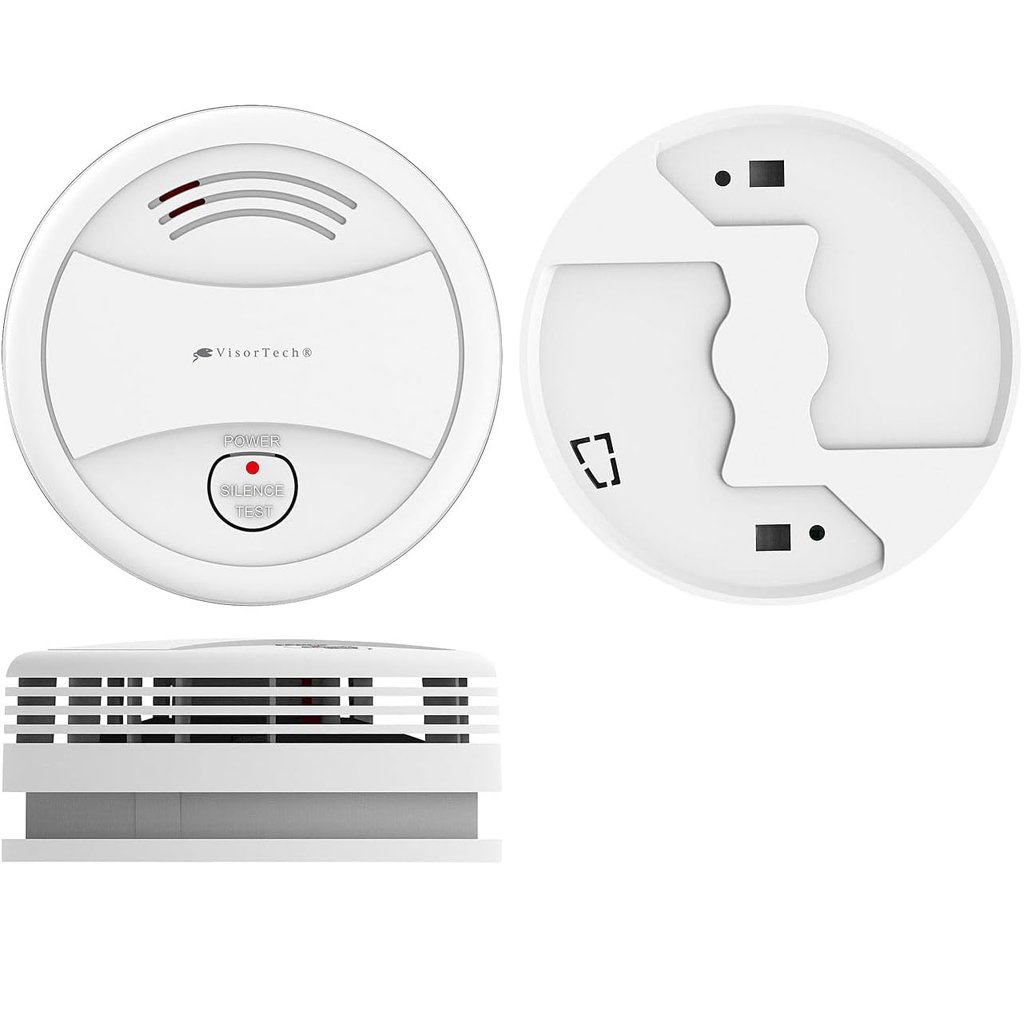 WiFi Smart Smoke Detector with Alexa and Siri compatibility – smart home fire alarm sensor