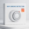 WiFi Smart Smoke Detector for Home Fire Safety – Tuya App Control