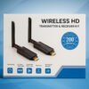Wireless HD Transmitter and Receiver Kit 200m HDMI 1080p 60Hz – Wireless HDMI signal extender with 5GHz connection
