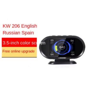 KONNWEI KW206 OBD2 Car Computer – Smart Fuel and Temperature Display
