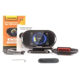 KONNWEI KW206 OBD2 Car Computer – Smart Fuel and Temperature Display