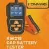 KONNWEI KW218 Battery Tester for 6V and 12V car, motorcycle, and truck batteries – cranking and charging system analyzer