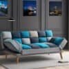 Modern Sofabed , Convertible sofa bed with durable fabric