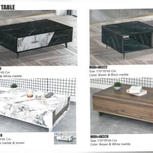 Modern coffee table with elegant design and durable wooden finish