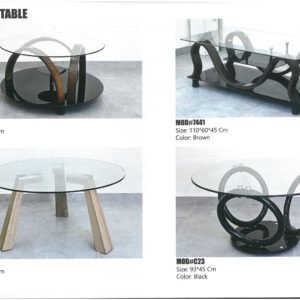 Modern coffee table with elegant design and durable wooden finish