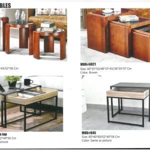 Modern coffee table with elegant design and durable wooden finish