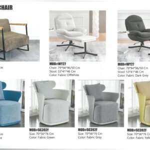 Modern chair with ergonomic design, comfortable seating, and durable construction