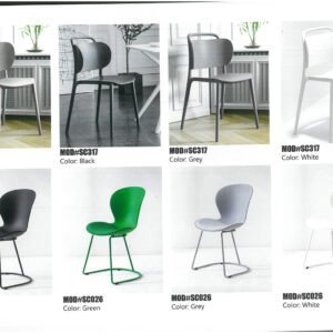 Modern chair with ergonomic design, comfortable seating, and durable construction