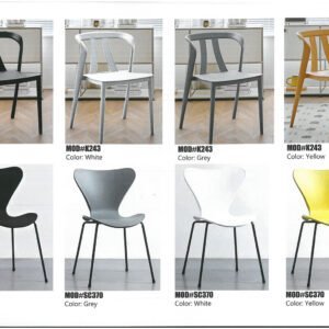 Modern chair with ergonomic design, comfortable seating, and durable construction