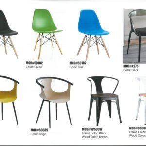 Modern chair with ergonomic design, comfortable seating, and durable construction