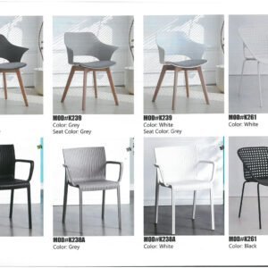 Modern chair with ergonomic design, comfortable seating, and durable construction