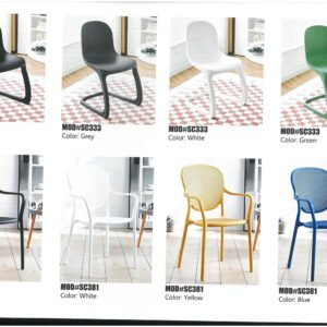 Modern chair with ergonomic design, comfortable seating, and durable construction