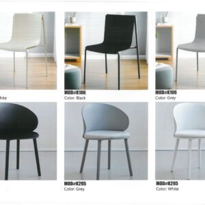 Modern chair with ergonomic design, comfortable seating, and durable construction