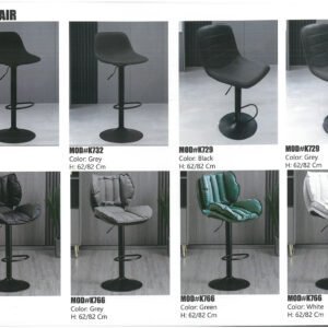 Modern bar chair with ergonomic seating and durable construction