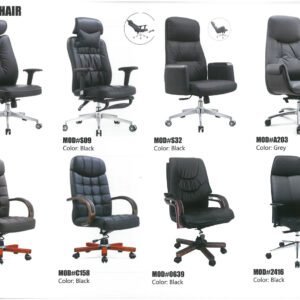 Modern office chair with ergonomic support and durable professional design