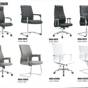 Modern office chair with ergonomic support and durable professional design