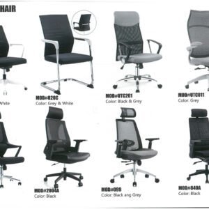 Modern office chair with ergonomic support and durable professional design