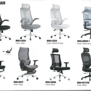 Modern office chair with ergonomic support and durable professional design