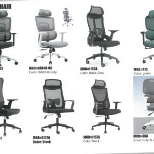 Modern office chair with ergonomic support and durable professional design