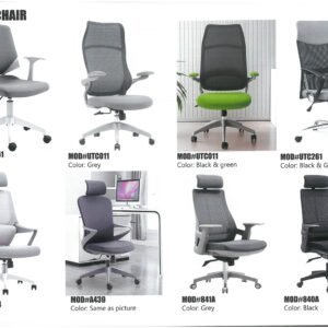 Modern office chair with ergonomic support and durable professional design