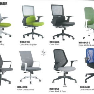 Modern office chair with ergonomic support and durable professional design