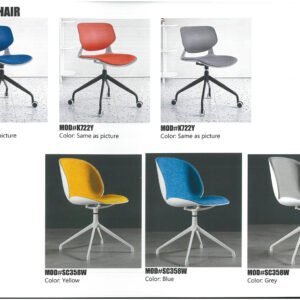Modern office chair with ergonomic support and durable professional design